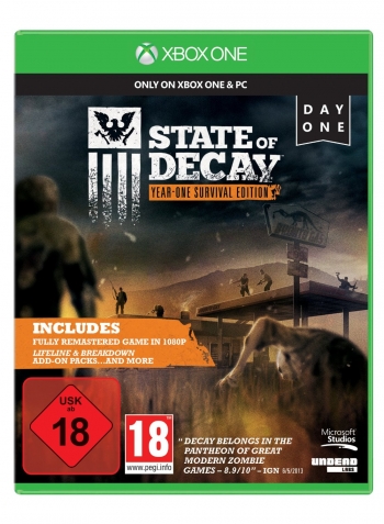 state of decay: year one survival edition (console version) not showing from preorder